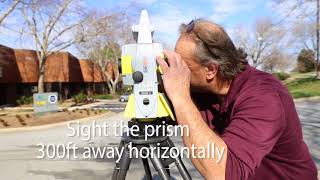 How to Calibrate a GeoMax Zoom90 Robotic Total Station [upl. by Alakim]