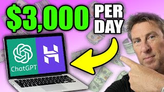 3000 PER DAY Easiest Passive Income Using AI Zero Effort [upl. by Ecitnirp]