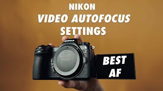 BEST Video Autofocus Settings For Nikon Cameras Z6iii Z8 Z9 AF [upl. by Bocoj930]