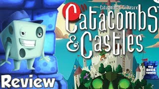 Catacombs amp Castles Review  with Tom Vasel [upl. by Dagny]