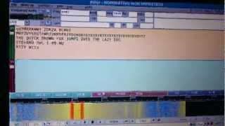 RTTY transmitter with Arduino and AD9850 DDS [upl. by Namsu]