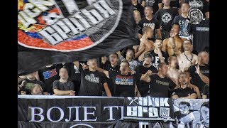 Grobari  NAŠA PESMA MOZAK RAZARA  NOVA PESMA  Partizan  Rudar Pljevlja 19072018 [upl. by Salguod]