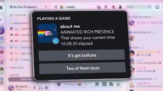 How to get an ANIMATED Discord Rich Presence [upl. by Gillian]