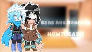 REACT  Sans Aus React To HowToBasic  Short like me [upl. by Meador523]