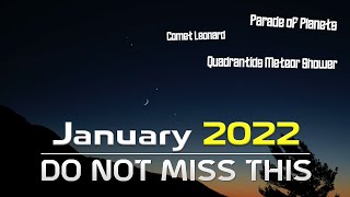 Best Astronomical Events│January 2022 [upl. by Bess]