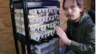 Glass Organizer Lampworking  Glass Blowing Techniques [upl. by Ttenaj940]