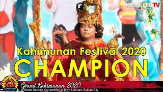 Kahimunan Festival 2020 Champion Magsaysay College [upl. by Jessey]