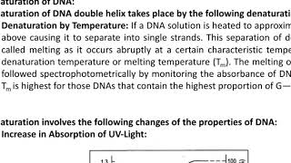 Denaturation and Renaturation of DNA [upl. by Ecinuahs]