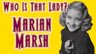 Who is that Lady Marian Marsh [upl. by Eelibuj]