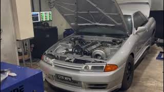 1700hp Nissan Skyline R32 GTR  Aussie Street Car [upl. by Ardnaek690]