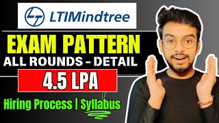 LTIMindtree Latest Exam Pattern  LTIMindtree Hiring Process 2025  Syllabus  How to Prepare  Jobs [upl. by Caras]