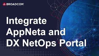 Integrate AppNeta with DX NetOps Portal [upl. by Hoj425]