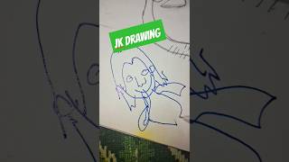 Jk drawing btsdrawing subscribeviral [upl. by Yrreg]