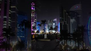 Corniche doha qatar night corniche qatar night [upl. by Teerprah126]