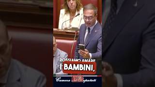 LA SINISTRA E I BAMBINI parlamento scuola sinistra lega shorts [upl. by Valle62]