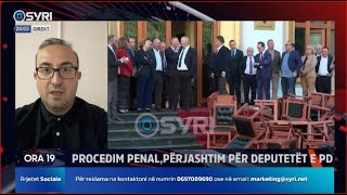 INTERVISTA Procedim penal dhe përjashtim për deputetët e opozitës si do të vijojë aksioni [upl. by Hebner]