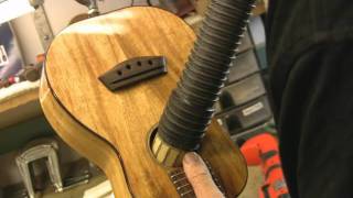 Uke Minutes 69  How to Install an Ukulele Pickup [upl. by Qidas]