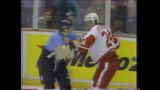 Bob Probert A True Warrior Vol 2  Tuff Guys Hockey Tapes [upl. by Akemyt]