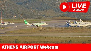 🔴 LIVE Webcam Athens Airport  15SEP2024 [upl. by Kelwunn]