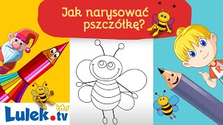 Jak narysować pszczółkę Ulkę lulek kredkaiolowek [upl. by Fagin96]