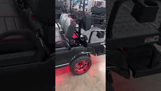 2023 LITHIUM Limited Edition Evolution Classic 4 Golf Cart STREET READY [upl. by Wettam]