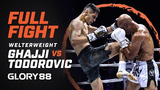 GLORY 88 Karim Ghajji vs Nikola Todorovic  Full Fight [upl. by Ankney]