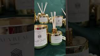 Auvreal Candle Co is ready for the Holidays christmas candlebusiness holidaycandles [upl. by Aihseyn750]