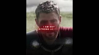 quotyoure strongerquot Thor Ragnarok l after effects   blood Mary slowed reverb  shorts [upl. by Engracia]