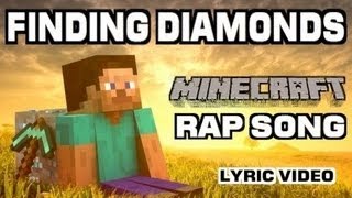 MINECRAFT SONG  FINDING DIAMONDS ANIMATION [upl. by Philly]