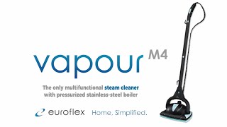 EUROFLEX VAPOUR M4  Hybrid Steam Cleaner [upl. by Atikram]