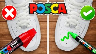 12 Tips You Need To Know About POSCA MARKERS [upl. by Onimod]