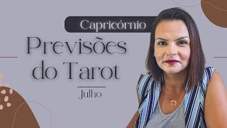 CAPRICÓRNIO JULHO 2024 • PREVISÕES DO TAROT [upl. by Dlnaod82]