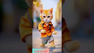 Cute Dancing cat cute trending cuteanimal ytviral cutepet shorts dancing dance [upl. by Wiedmann]