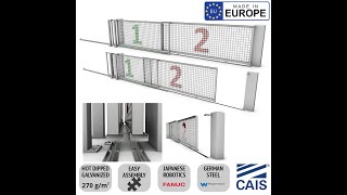 5m Telescopic Sliding Gate Installation Kit for Two Part Driveway  CAIS SHORTBACK DUE 5 0 [upl. by Jeramie]