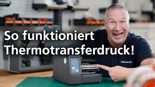 Wie funktioniert der Thermotransferdruck DE [upl. by Earahc]