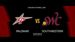 Palomar College vs Southwestern College Mens Football Saturday 100 pm 11924 [upl. by Suzanna]