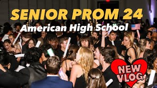 Senior Prom American High School 🇺🇸  Prom Dance  New Vlog [upl. by Nerti2]