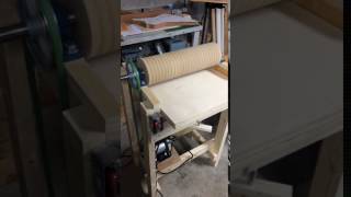 Drum Sander Test 1 [upl. by Vivi]