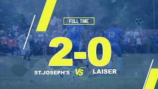 STJOSEPHS vs LAISER HILL  RVRSSSa finals [upl. by Arrik]