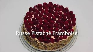 Gâteau Russe Pistache Framboise [upl. by Ardnoel415]