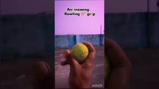 🏏Tennisballinswinggrip😱🔥cricket tutorial shorts viralvideo swing bowling tips360p [upl. by Notsirt]