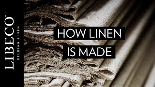 How Linen Is Made [upl. by Aihsenak]