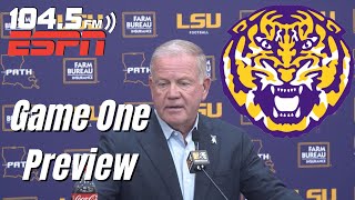 Brian Kelly Previews LSUUSC Matchup  Tigers Injury Report  Strategy Against Trojans [upl. by Lawley]