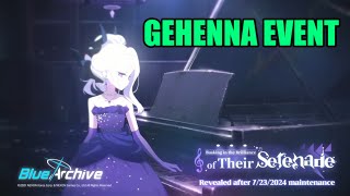 Blue Archive Gehenna Event 5 Basking in the Brilliance of Their Serenade [upl. by Eedoj197]