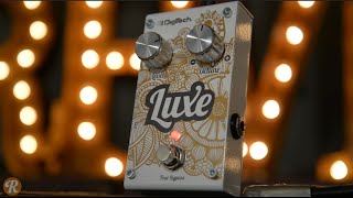 Digitech Luxe Polyphonic Detune Pedal Demo [upl. by Phenice]