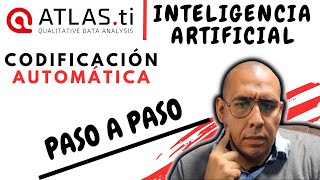 ATLASti Descubre la Codificación Automática con inteligencia artificial [upl. by Ltihcox]