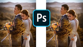 How to Edit the Wedding Photos in the Photoshop [upl. by Tterej]