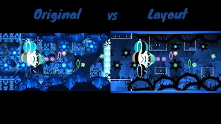 Tidal Wave Layout Vs Original  Geometry Dash [upl. by Draude]