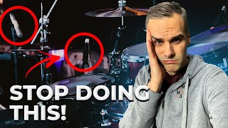 4 Dumb MISTAKES Youre Making When Tracking Drums [upl. by Nodaj]