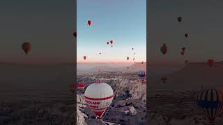 Cappadocia Balloon Ride  The hidden gem of Turkey captured by a travel channel turkey cappadocia [upl. by Neeli]